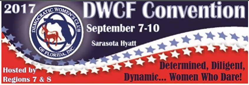 Flyer with the Democratic Women's Club of Florida Convention Information